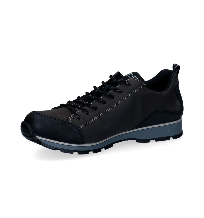 Rieker Chaussures à lacets en Gris foncé pour hommes (297840) - pour semelles orthopédiques