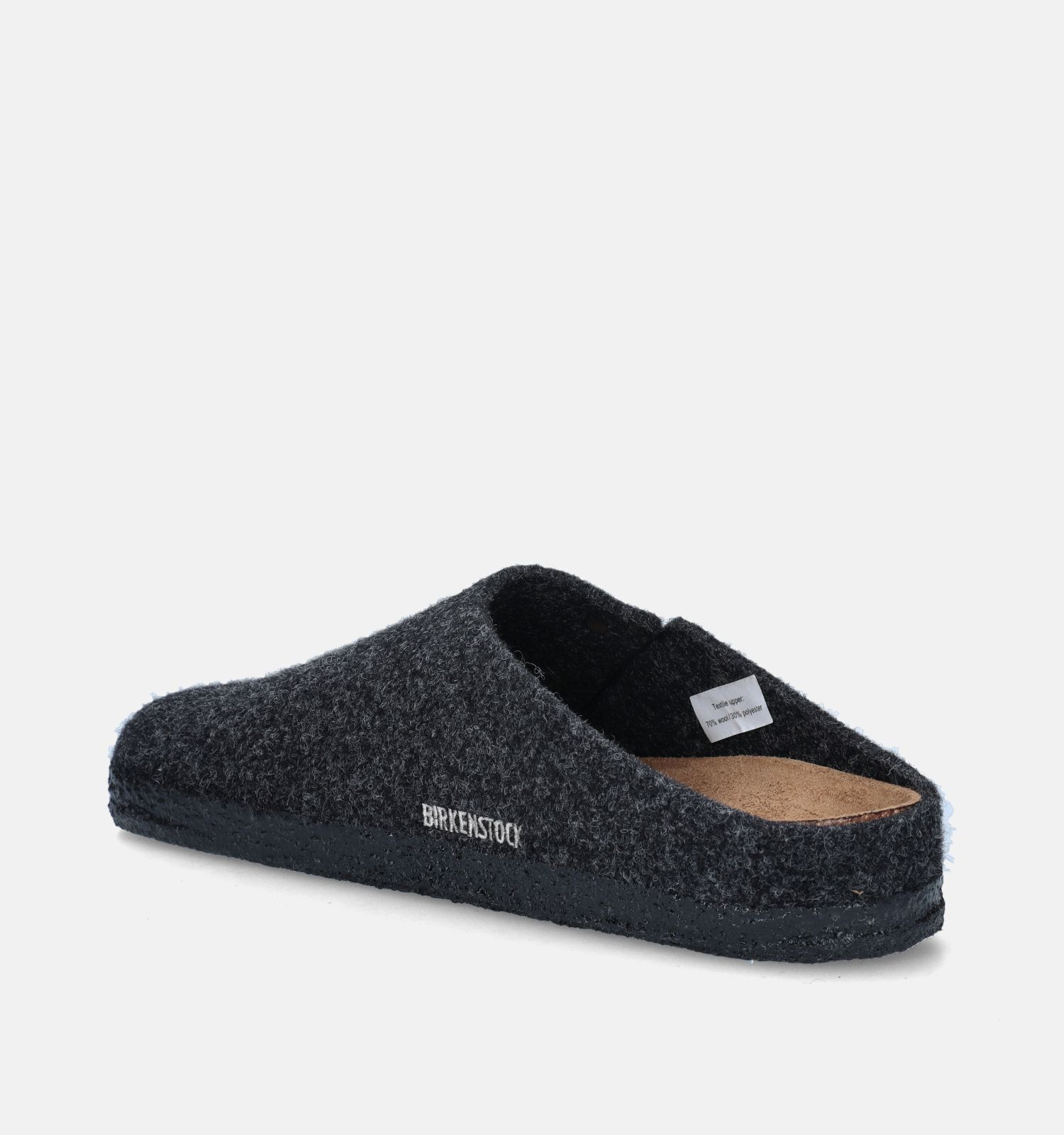 Birkenstock Zermatt Standard Grijze Pantoffels Heren Pantoffels Online op TORFS.BE