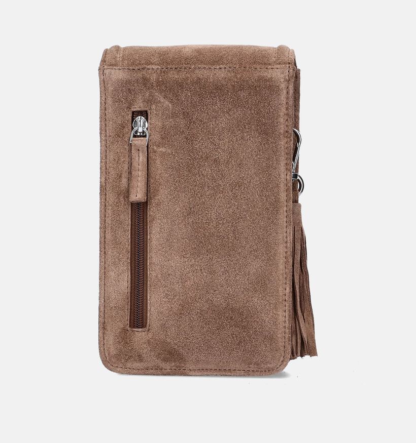 DSTRCT Portland Road Taupe Clutch Crossbody tas voor dames (353932)