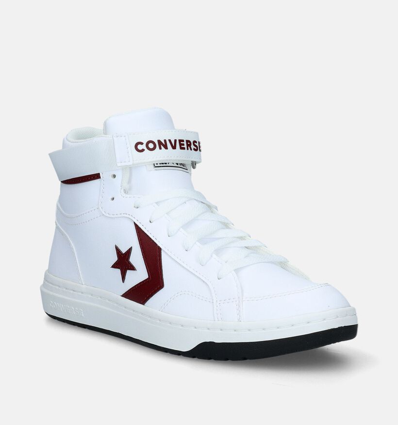 Converse Pro Blaze V2 Baskets en Blanc pour hommes (335599) - pour semelles orthopédiques