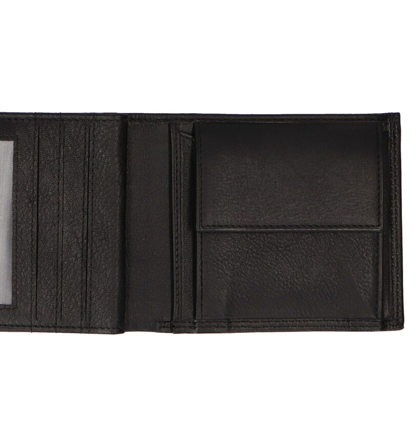 Euro-Leather Portefeuille en Noir en cuir (279374)