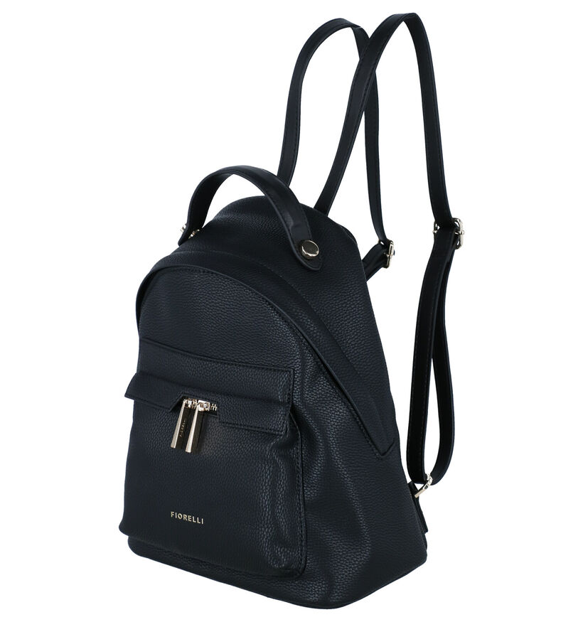 Zwarte Rugzak in kunstleer (290399)