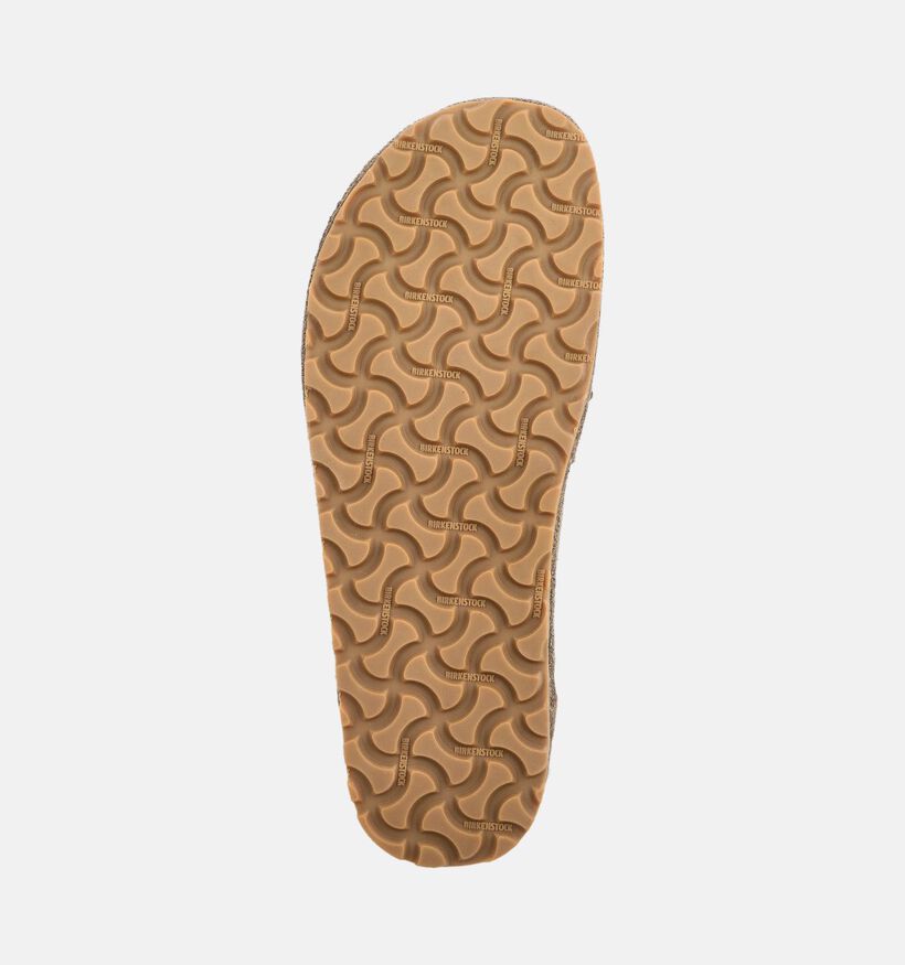 Birkenstock Utti Lace Suede Mocassins en Taupe pour hommes (377033) - pour semelles orthop&eacute;diques
