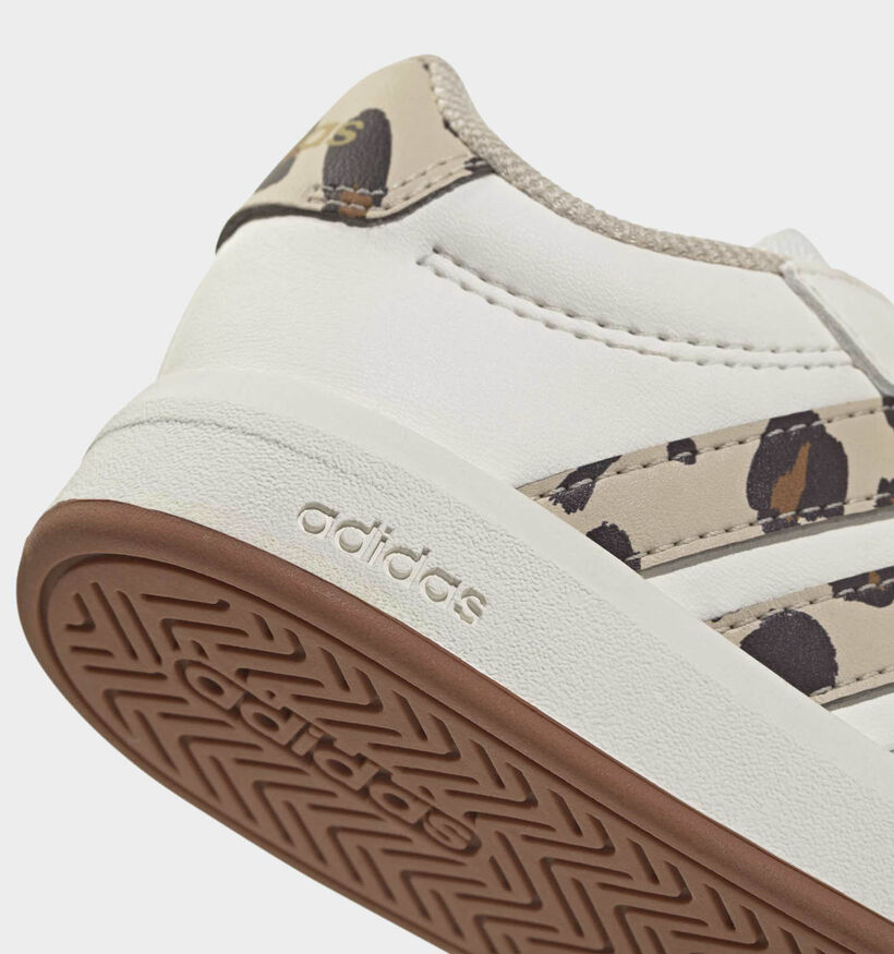 adidas Grand Court 3.0 Witte Sneakers voor meisjes (372844) - geschikt voor steunzolen