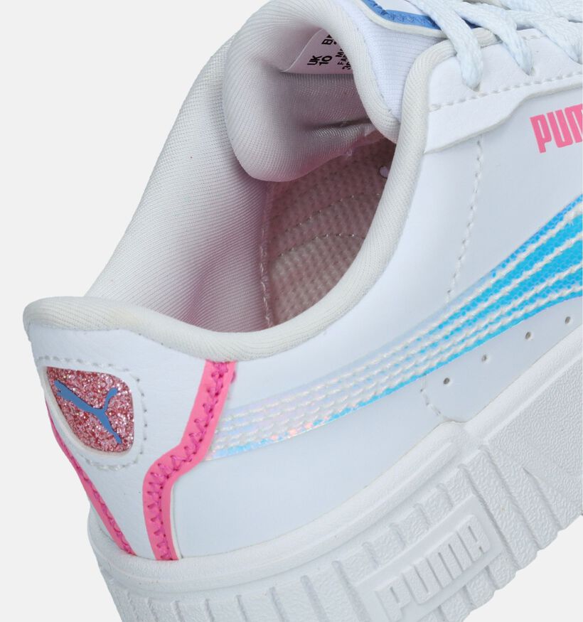 Puma Carina 2.0 Deep Dive Witte Sneakers voor meisjes (334525) - geschikt voor steunzolen
