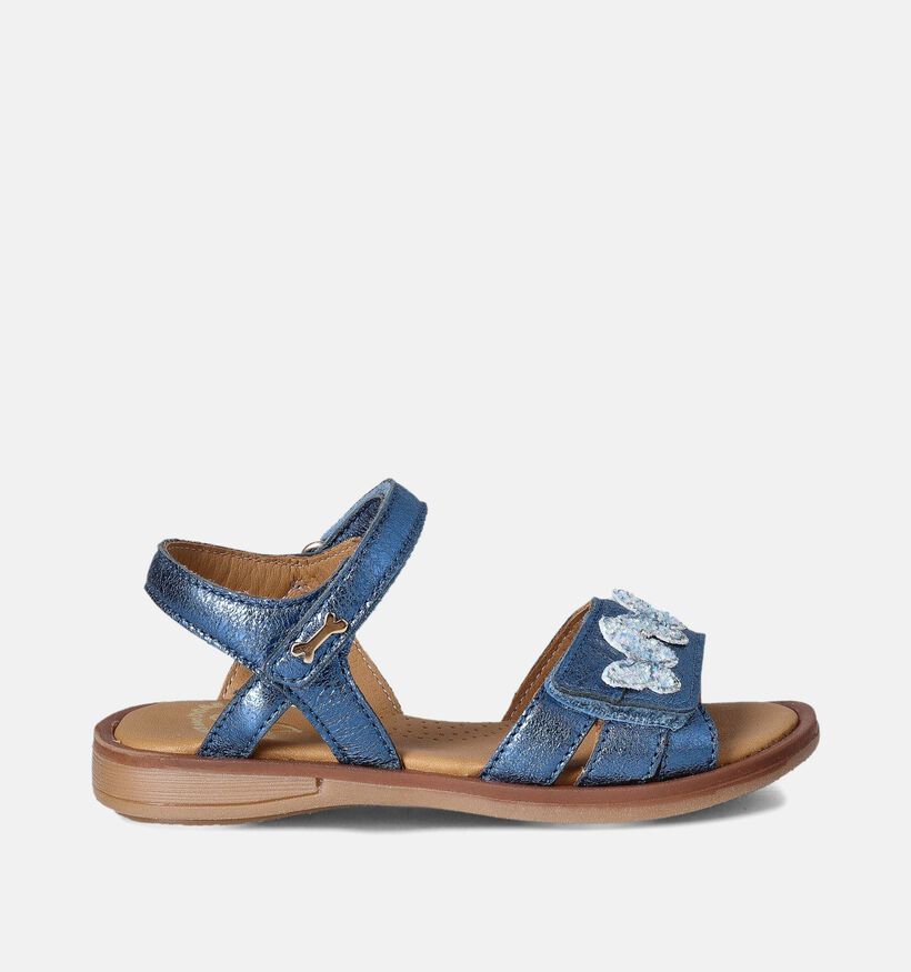STONES and BONES Zilar Sandales en Bleu pour filles (352719)