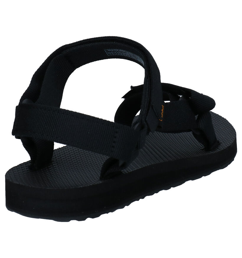 Teva K Original Universal Zwarte Sandalen in stof (286798)