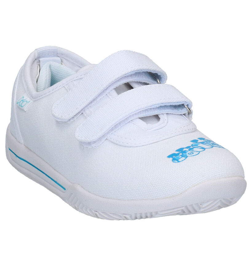 Deto Witte Sportschoenen voor meisjes, jongens (293536) - geschikt voor steunzolen