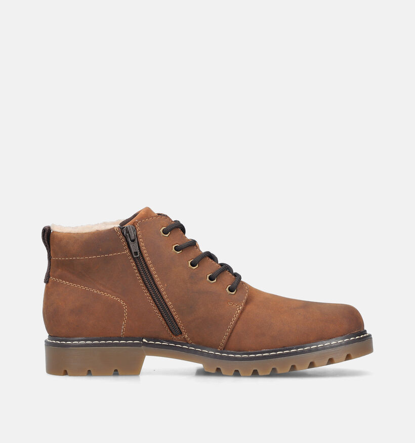 Rieker Boots &agrave; lacets en Marron pour hommes (379839)