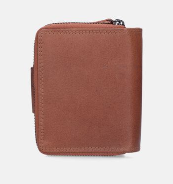 Euro-Leather Portemonnees Cognac