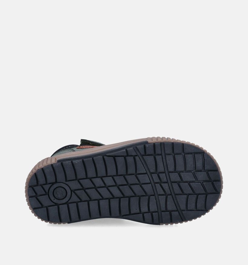 Milo & Mila Kaki Hoge schoenen voor jongens (347106)