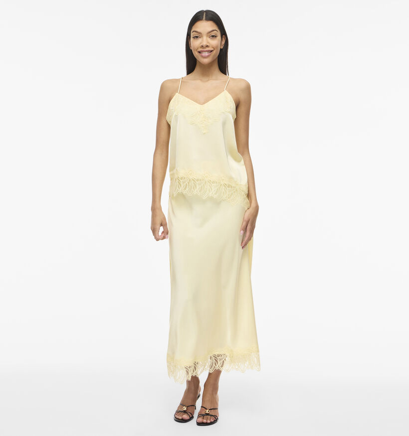 Vila Lea Strap D&eacute;bardeur en Jaune pour femmes (374263)