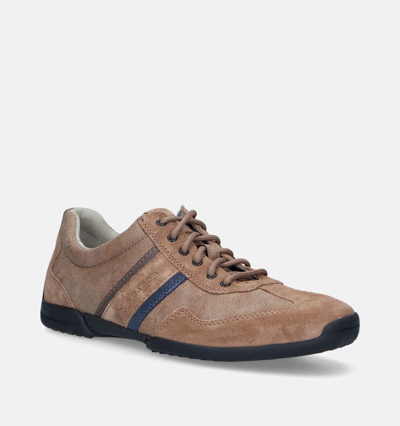 Pius Gabor Cognac Veterschoenen voor heren (340663) - geschikt voor steunzolen