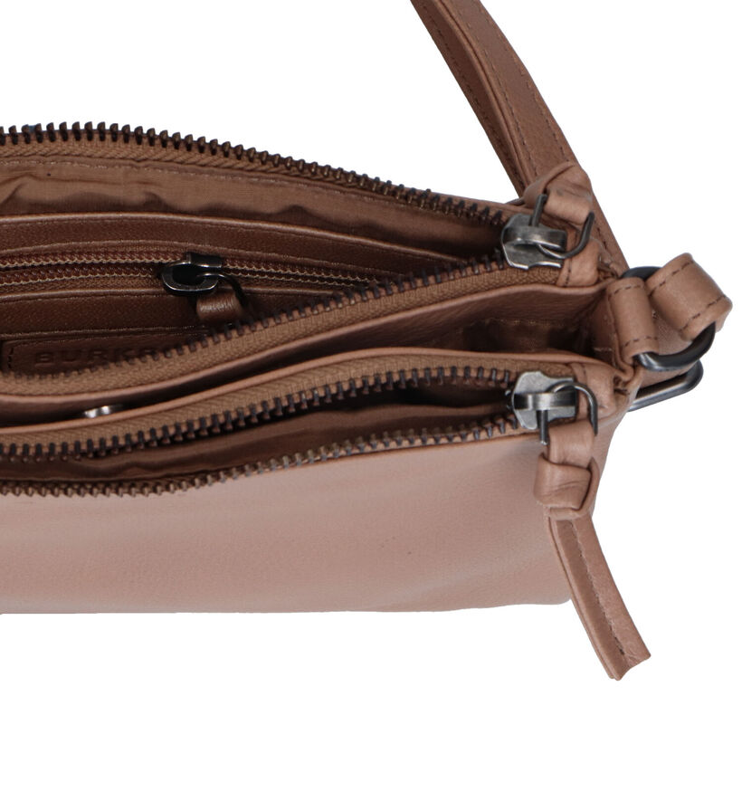 Burkely Just Jolie Taupe Crossbody Tas voor dames (321412)