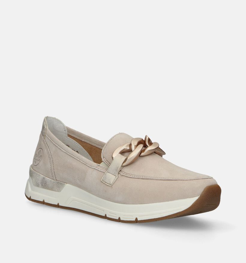 Rieker Chaussures à enfiler en Beige pour femmes (335519) - pour semelles orthopédiques