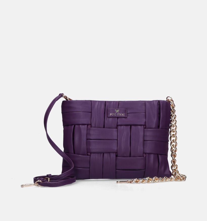 Pepe Moll Plaited Sac à bandoulière en Mauve pour femmes (333825)