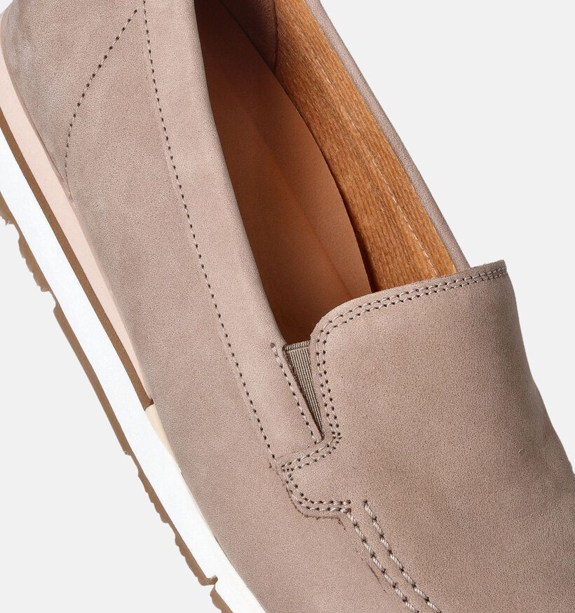 Gabor OptiFit Beige Instappers voor dames (352032) - geschikt voor steunzolen