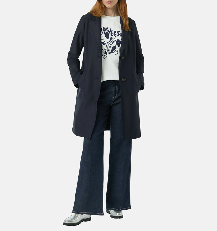 comma casual identity Witte T-shirt voor dames (354768)