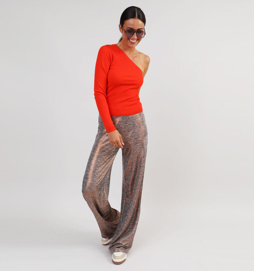 JDY Nanna Rode One shoulder top voor dames (344150)