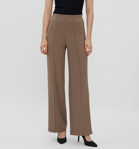 Vero Moda Becky Pantalon Habillées en Marron (318358)