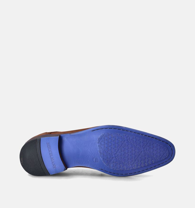 Berkelmans Oulton Cognac Geklede veterschoenen voor heren (357853) - geschikt voor steunzolen