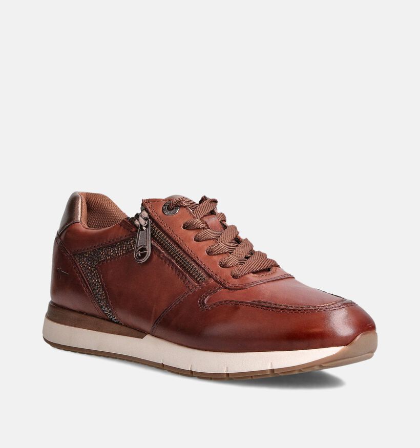 Tamaris Comfort Baskets en Cognac pour femmes (360415) - pour semelles orthopédiques