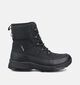ICEPEAK Anaheim Mr Bottes de neige en Noir pour hommes (361838) - pour semelles orthopédiques