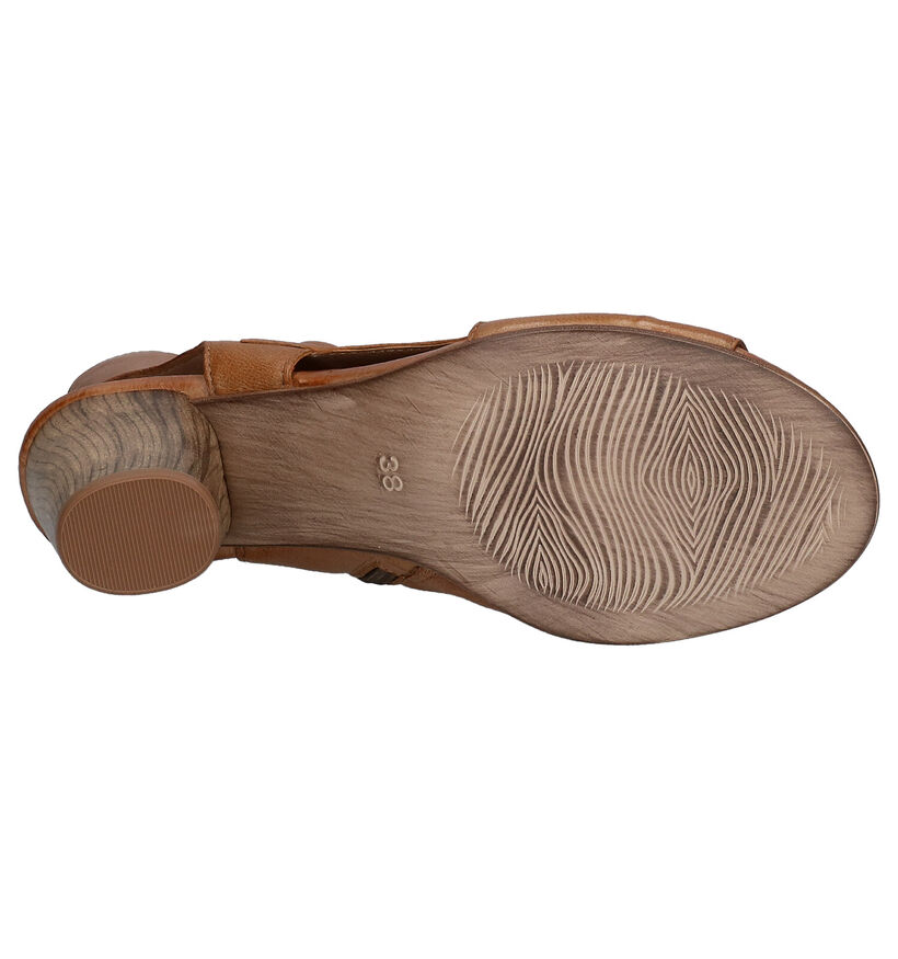 Miz Mooz Bella Zwarte Sandalen in leer (272537)