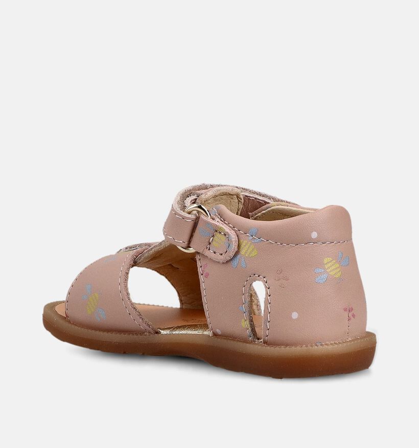 Naturino Quarzo Calf Roze Babysandalen voor meisjes (371571)
