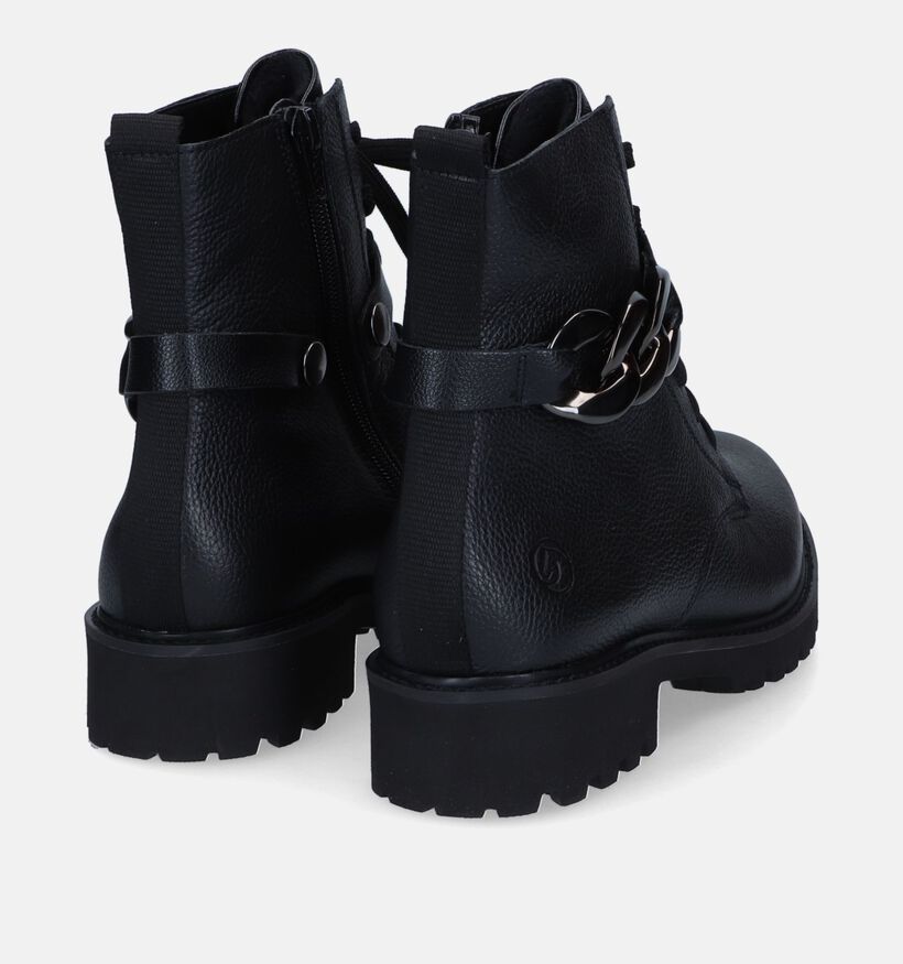 Remonte Boots à lacets en Noir pour femmes (312336) - pour semelles orthopédiques