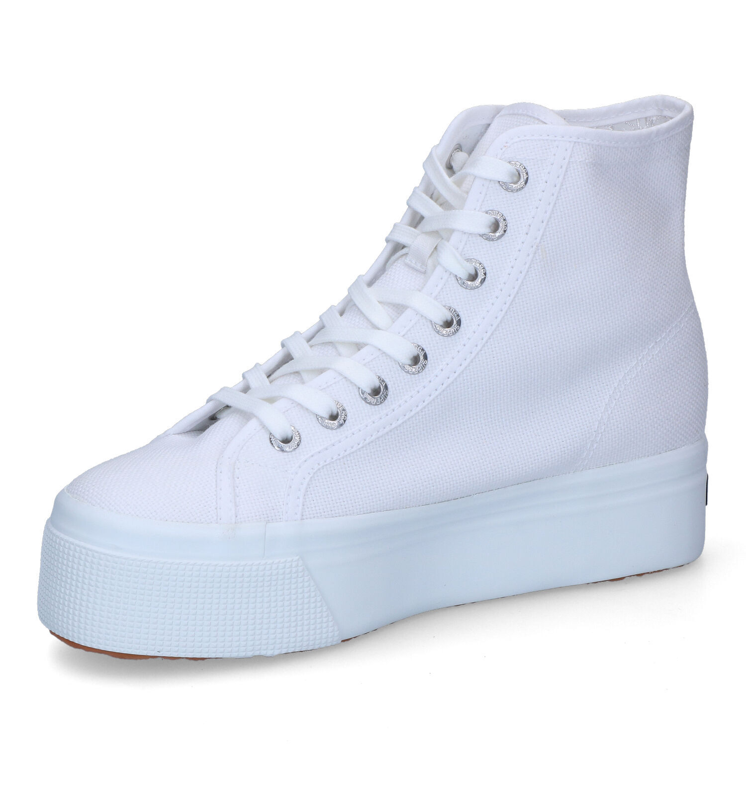 Superga Hi Top Witte Hoge Sneakers Dames Sneakers Online op TORFS.BE