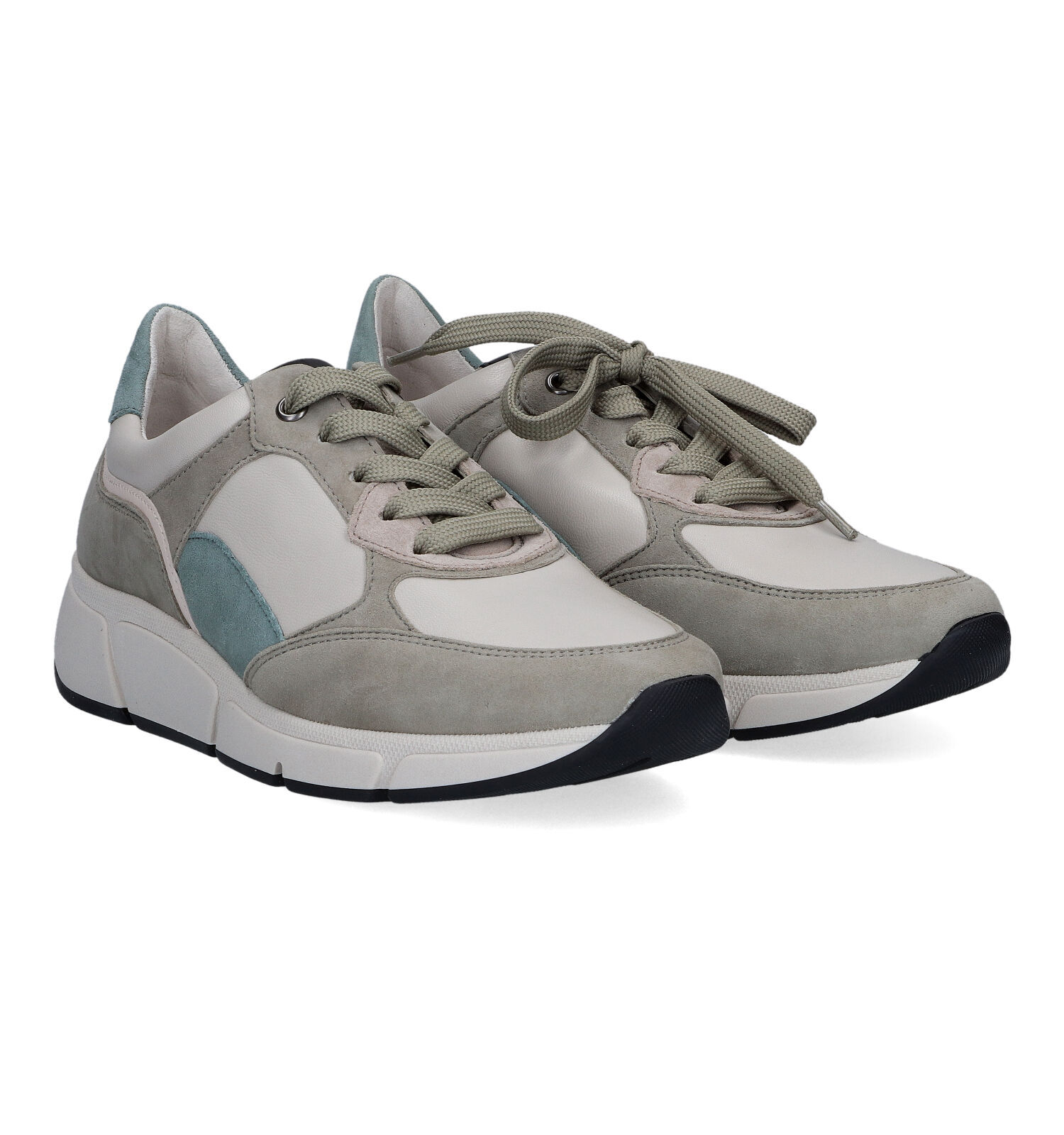 Gabor OptiFit Grijze Sneakers Dames Sneakers Online op TORFS.BE