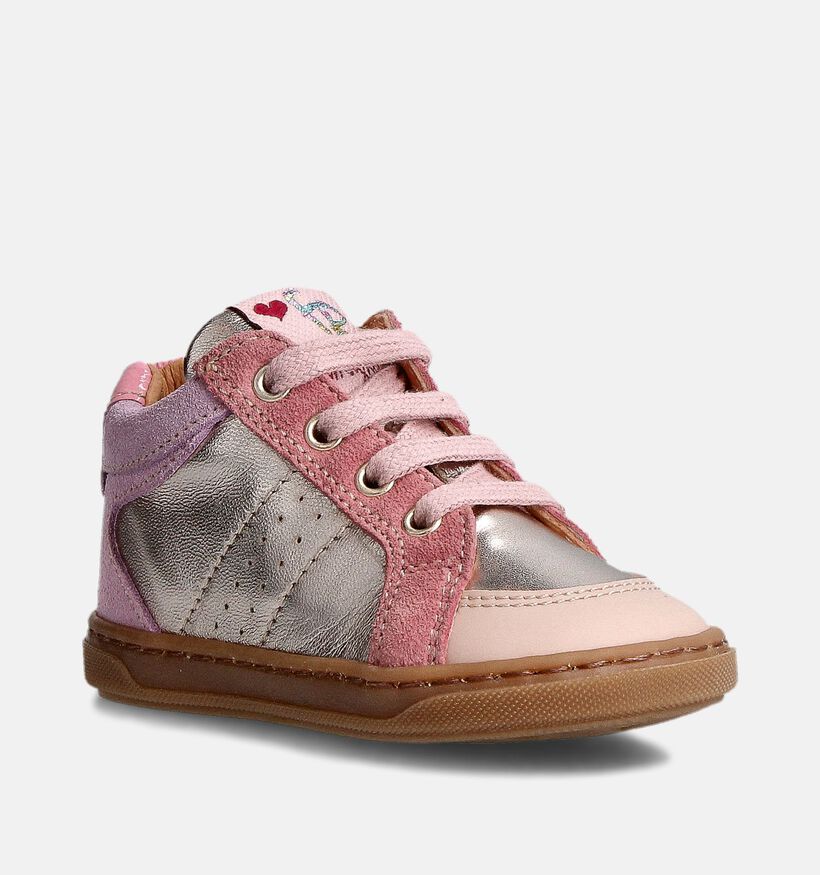 FR by Romagnoli Chaussures bébé en Rose/Or pour filles (362376) - pour semelles orthopédiques