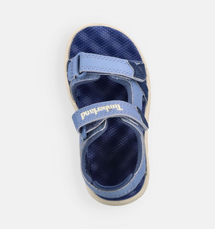 Timberland Perkins Row Backstrap Sandales en Bleu fonc&eacute; pour gar&ccedil;ons (368901)