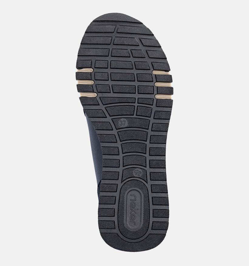 Rieker Antistress Baskets en Bleu fonc&eacute; pour femmes (376587) - pour semelles orthop&eacute;diques