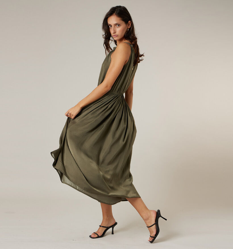 Deeluxe Original Isavera Donkergroene Jurk voor dames (369793)