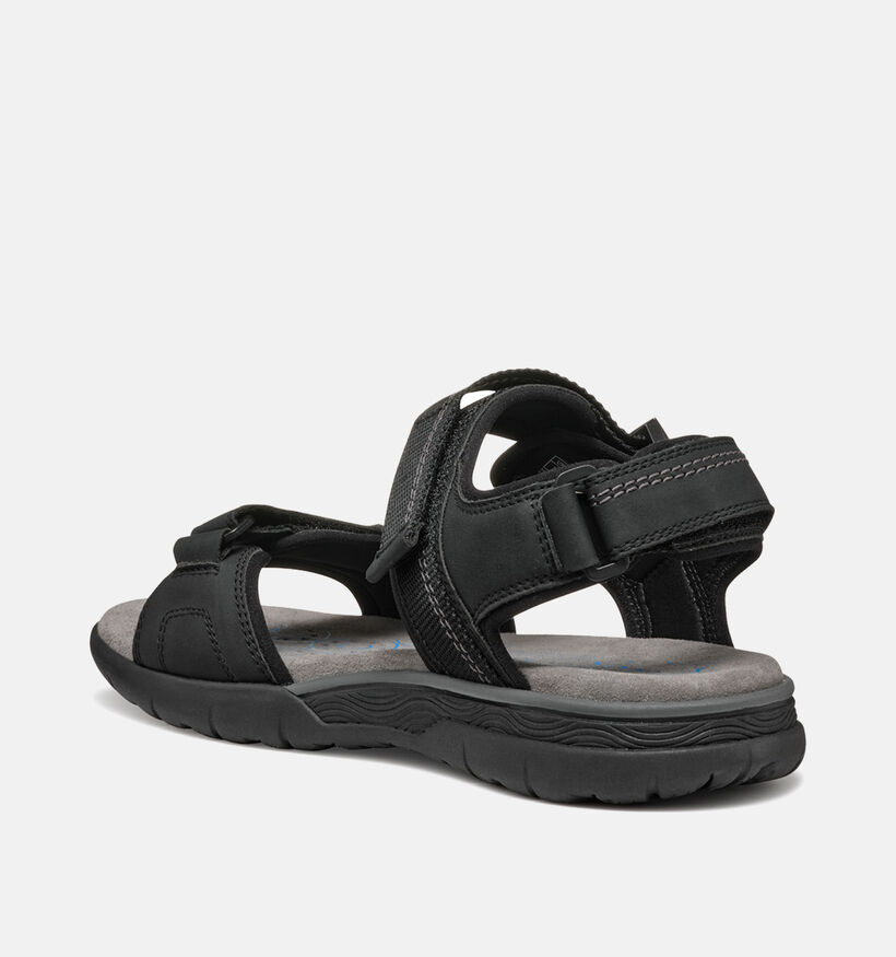 Geox Spherica Sandales de marche en Noir pour hommes (351622)