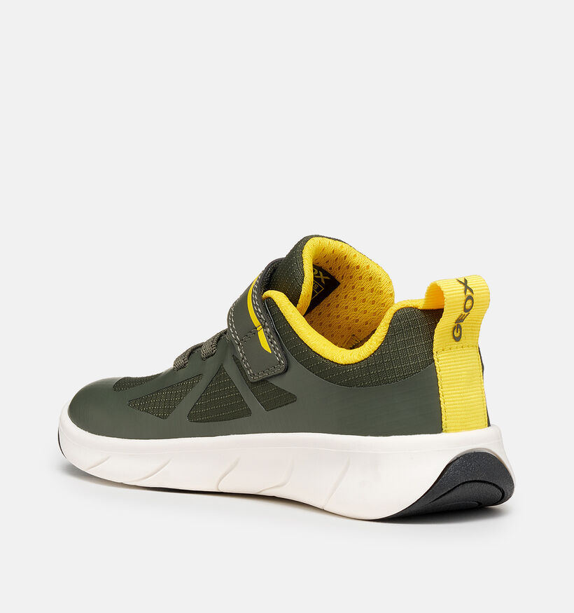 Geox Foot Run Groene Sneakers voor jongens (377758) - geschikt voor steunzolen