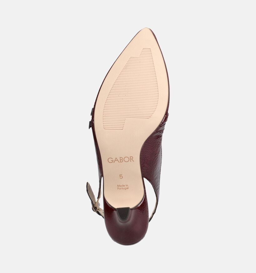 Gabor Comfort Bordeaux Kitten heels voor dames (376957)