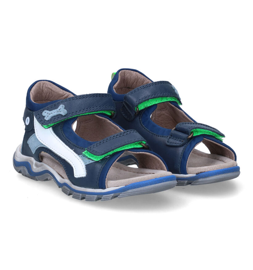 STONES and BONES Josto Blauwe Sandalen voor jongens (303457)
