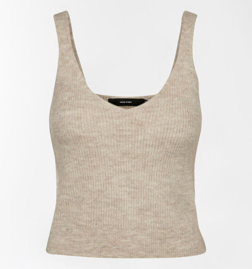 Vero Moda Lefile Débardeur en Beige pour femmes (311923)