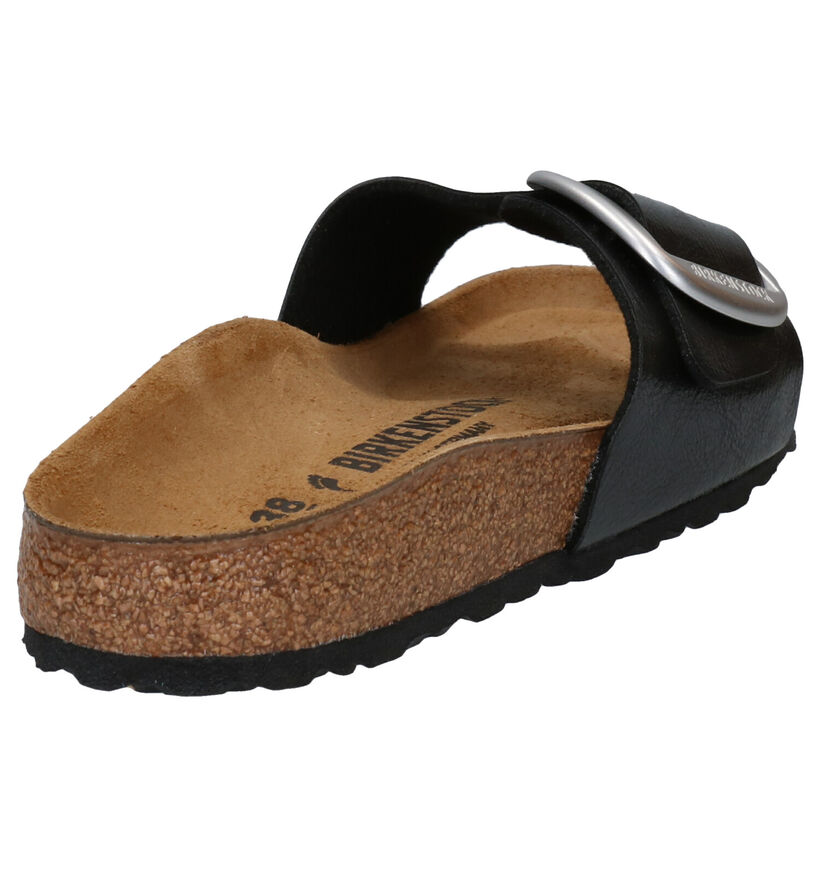 Birkenstock Madrid Rode Slippers in kunstleer (322644)