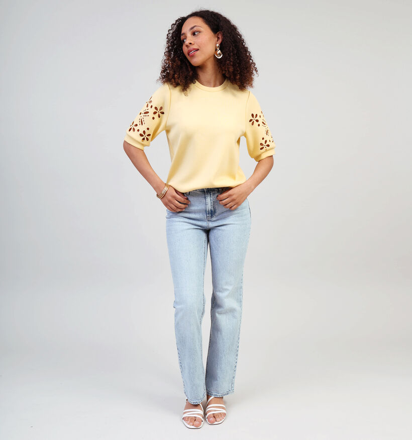 Vila Gele Sweater voor dames (361400)