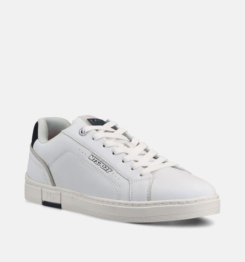 Marco Tozzi Chaussures &agrave; lacets en Blanc pour hommes (368784) - pour semelles orthop&eacute;diques