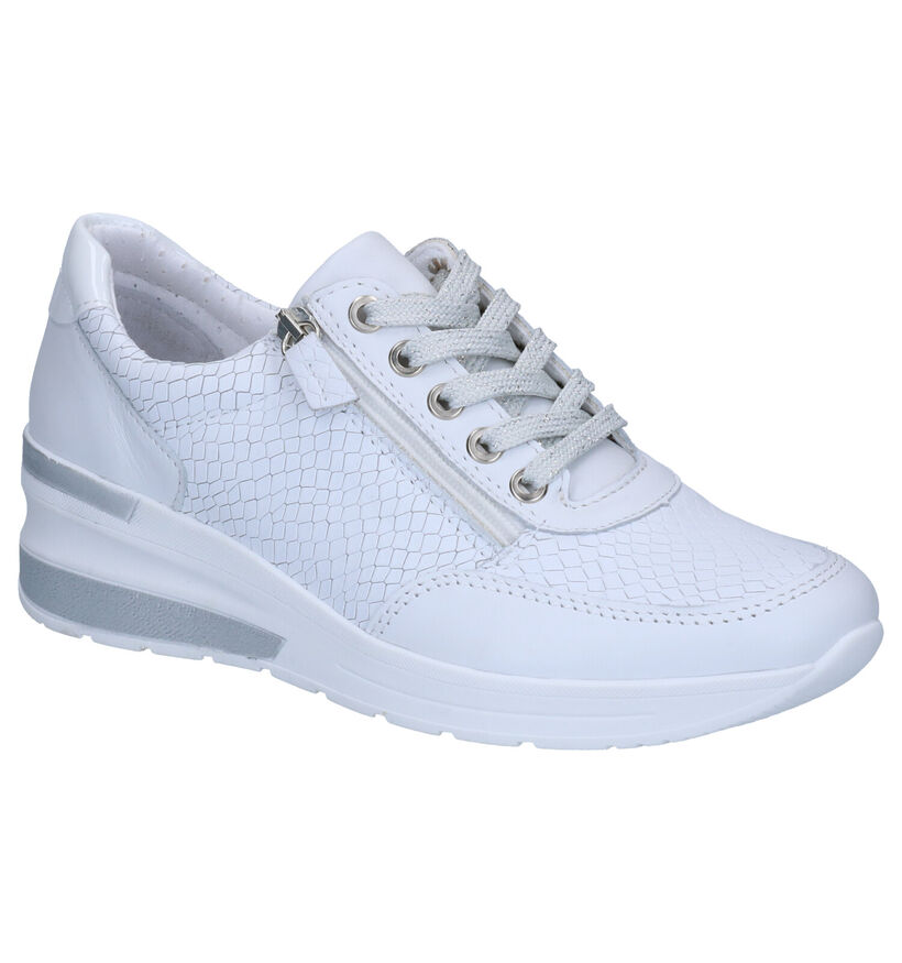 Mirel Baskets casual en Blanc en cuir (269379)