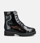 Gabor Boots à lacets en Noir pour femmes (363103) - pour semelles orthopédiques