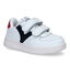 Victoria Witte Velcroschoenen voor jongens (315625)