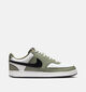 Nike Court Vision Baskets basses en Blanc pour hommes (376132)