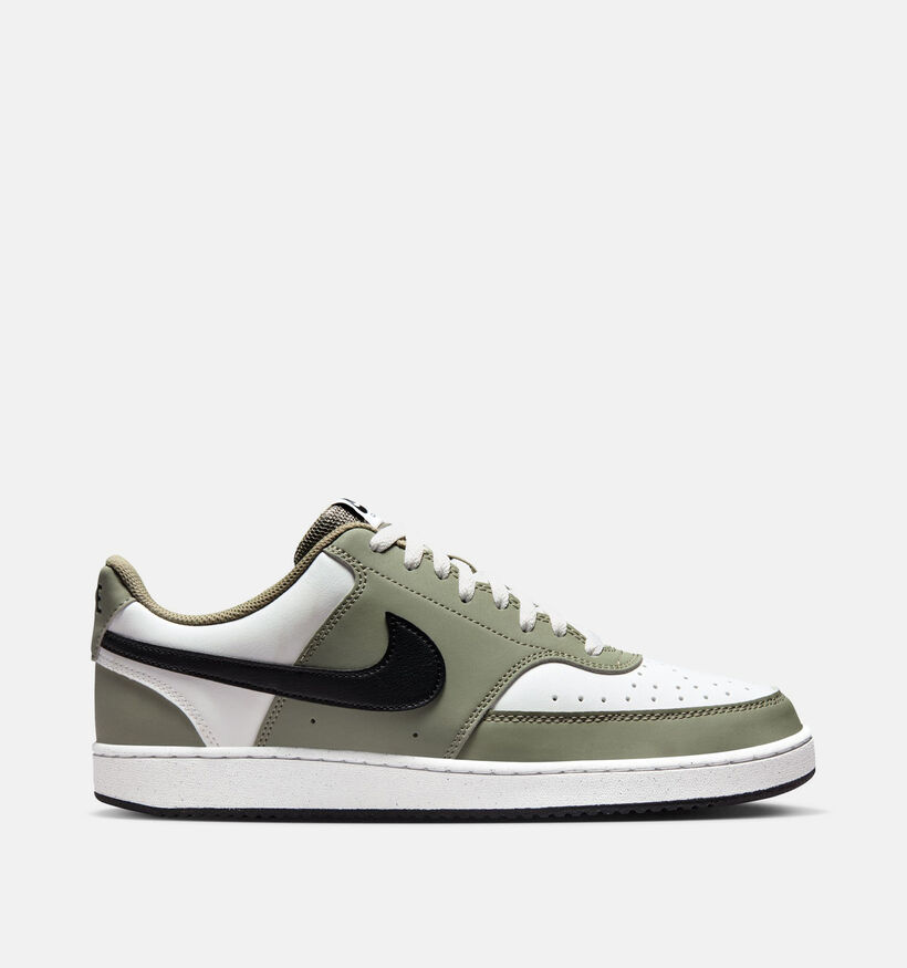 Nike Court Vision Baskets basses en Blanc pour hommes (376132)