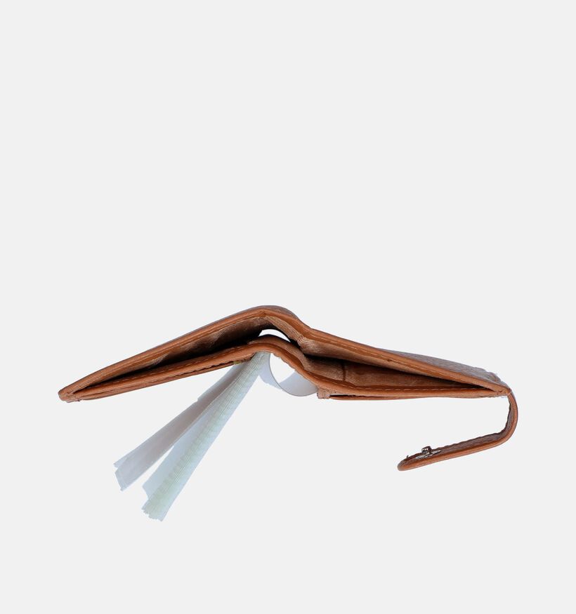 Crinkles Porte-cartes en Camel pour femmes (349875)